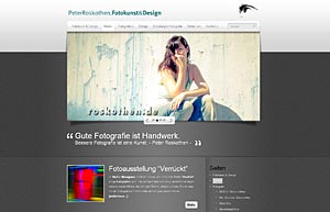 Webseite vom Fotografen und Designer Peter Roskothen Webseite Peter Roskothen Fotograf Düsseldorf und Umgebung